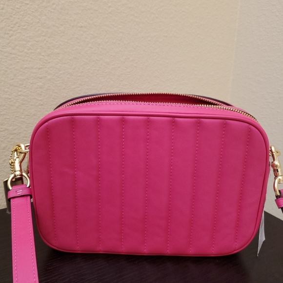 Coach Jes Crossbody Linear Quilting Leather - Picture 6 of 12